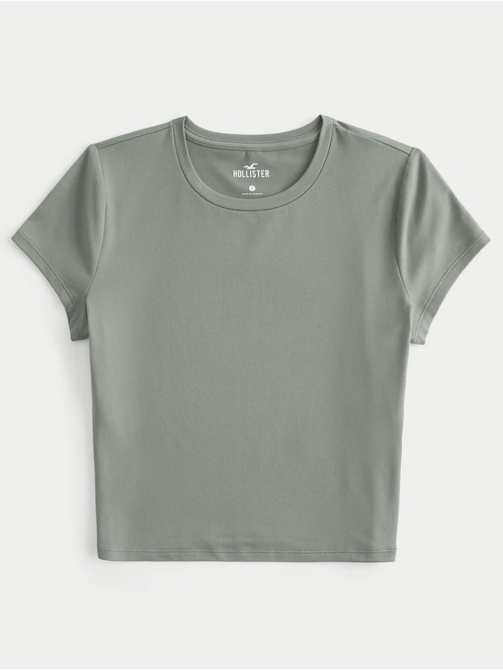 Hollister Soft Stretch Seamless Baby Tee